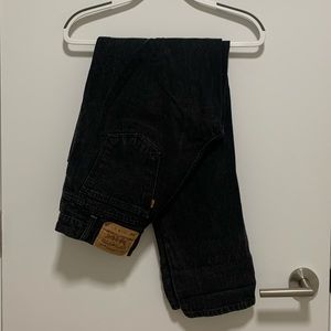 Levi’s 550 Black Jeans